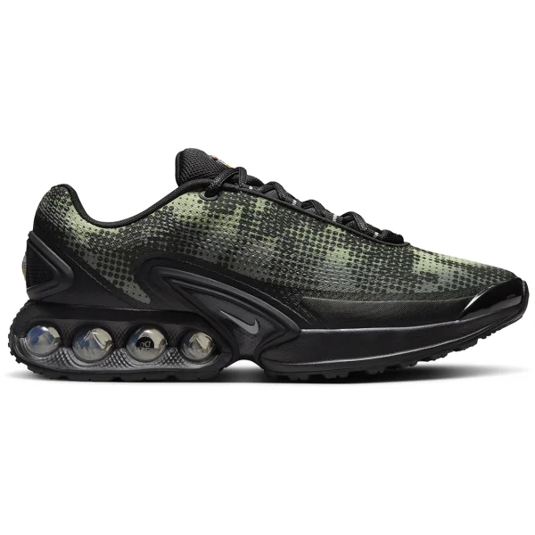 Nike Air Max Dn Black Olive Aura Medium Olive Metallic Silver