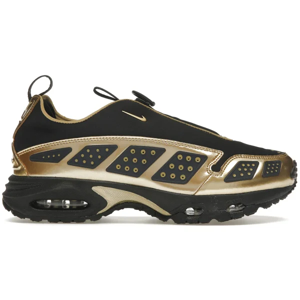 Nike Air Max Sunder Black Dark Smoke Grey Metallic Gold (Womens)