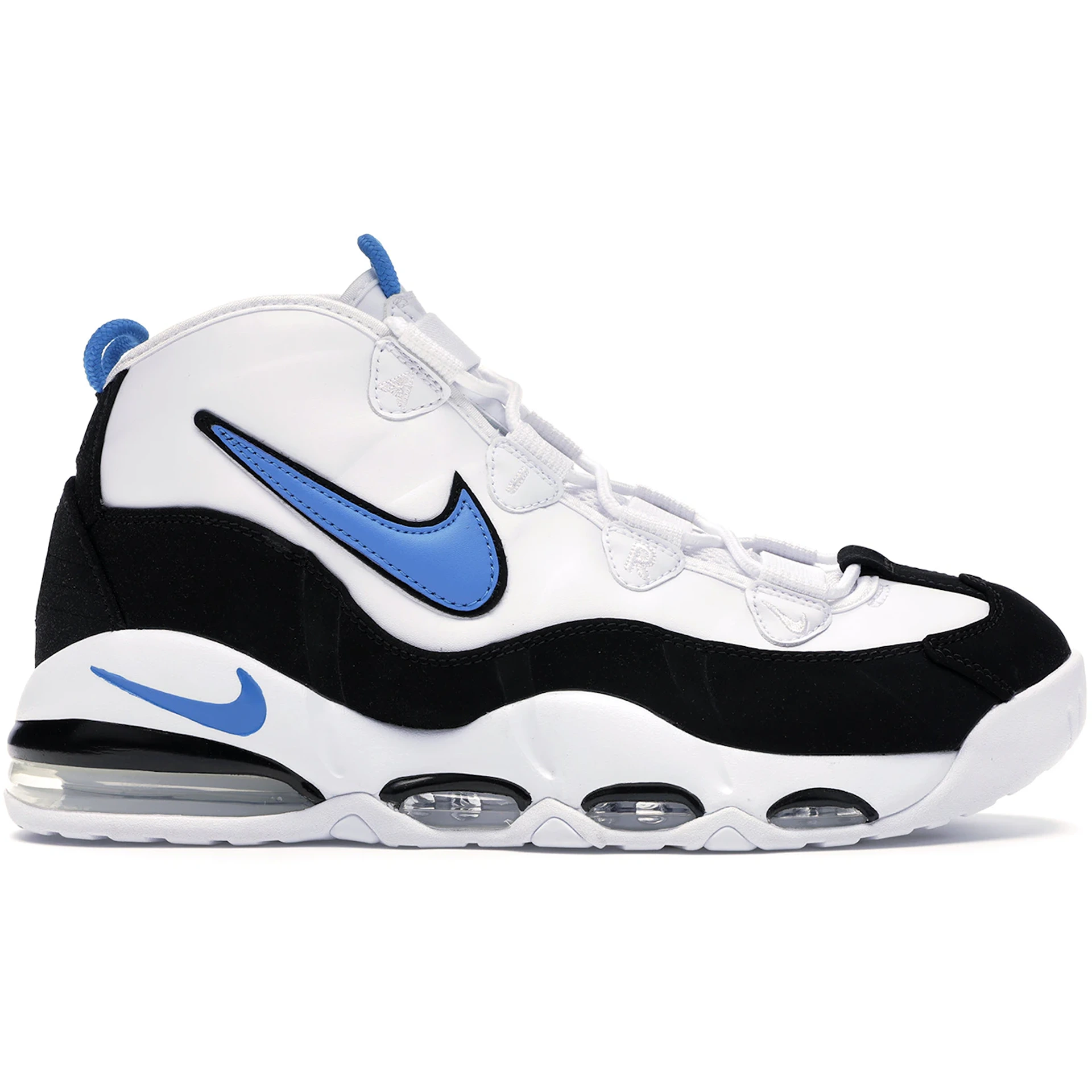 Nike Air Max Uptempo 95 White Photo Blue Black 2 Nike Air Max Uptempo 95 White Photo Blue Black