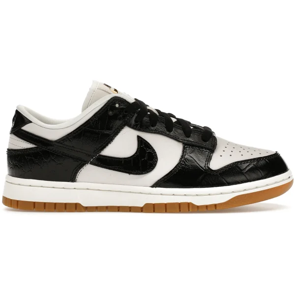 Nike Dunk Low LX Black Croc (Womens)
