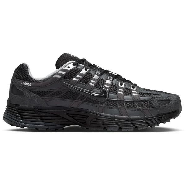 Nike P-6000 Suede Anthracite Metallic Silver