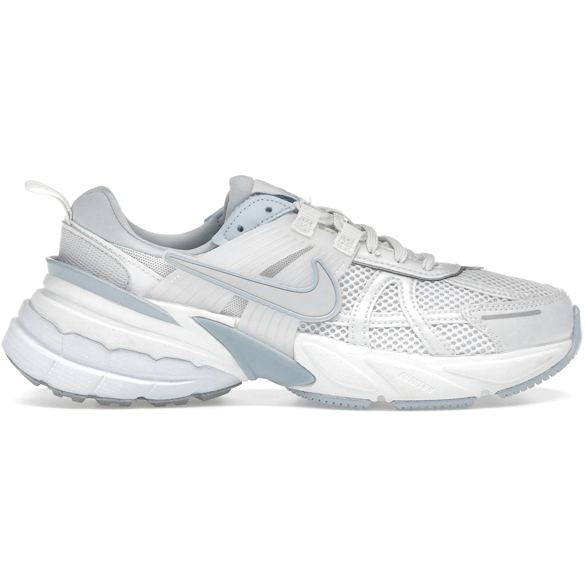 Nike V2K Run Platinum Tint Summit White Light Smoke Grey (Womens)