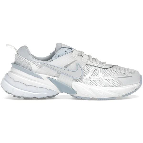 Nike V2K Run Platinum Tint Summit White Light Smoke Grey (Womens)