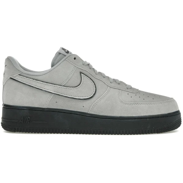 Nike Air Force 1 Low &rsquo;07 LV8 Light Smoke Grey Suede Black