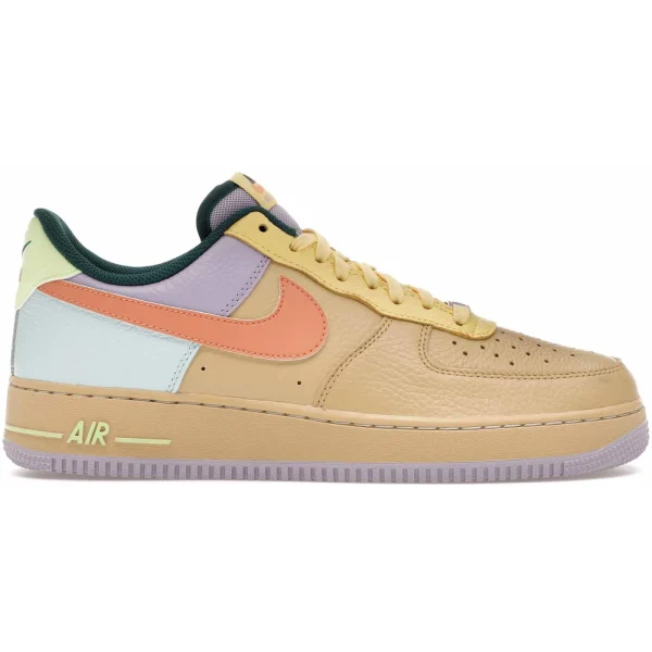Nike Air Force 1 Low &rsquo;07 Sesame Hydrangeas Soft Yellow Apricot Agate