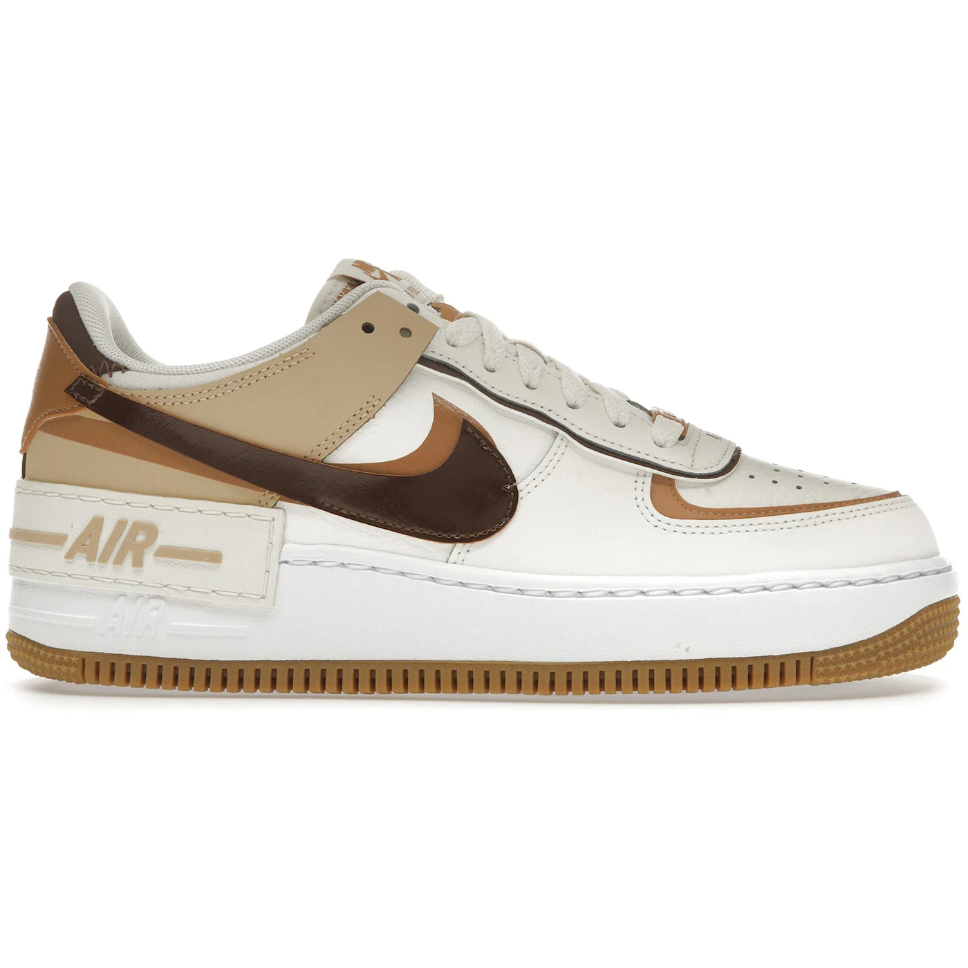 Nike Air Force 1 Low Shadow Flax Sesame (Women's) 3 Nike Air Force 1 Low Shadow Flax Sesame (Women's)
