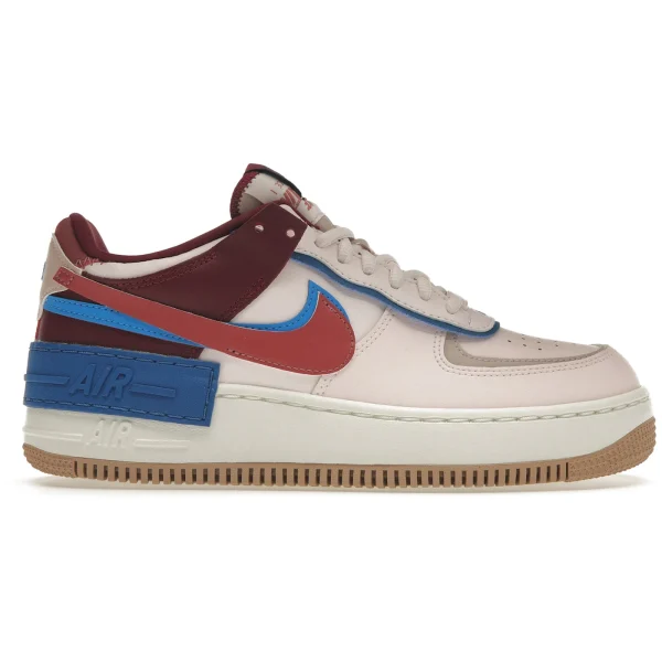 Nike Air Force 1 Low Shadow Light Soft Pink Team Red Blue (Women&rsquo;s)