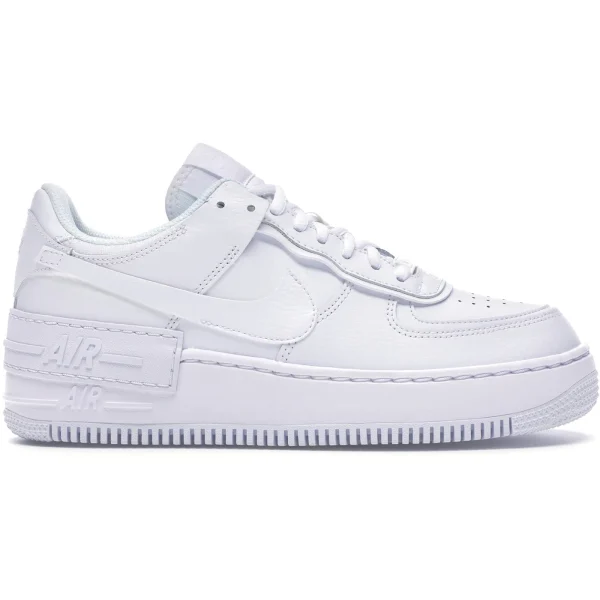 Nike Air Force 1 Low Shadow Triple White (Women&rsquo;s)