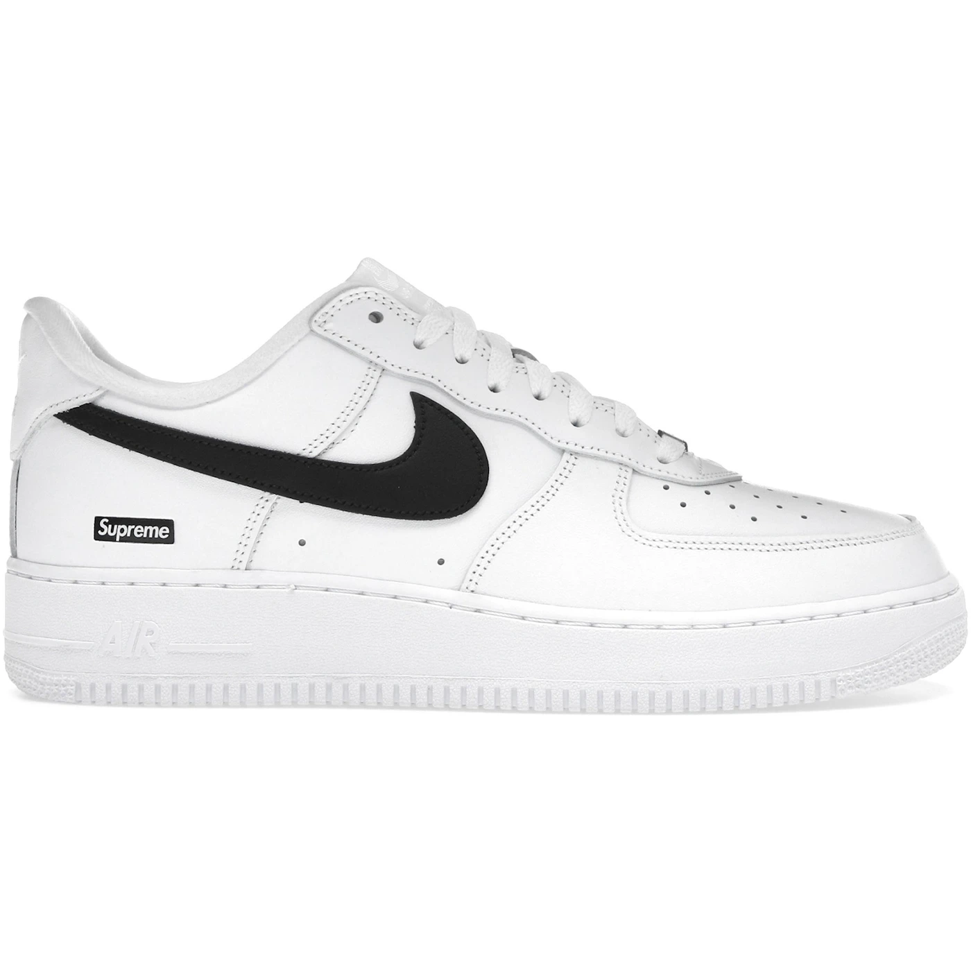 Nike Air Force 1 Low Supreme White Black 3 Nike Air Force 1 Low Supreme White Black