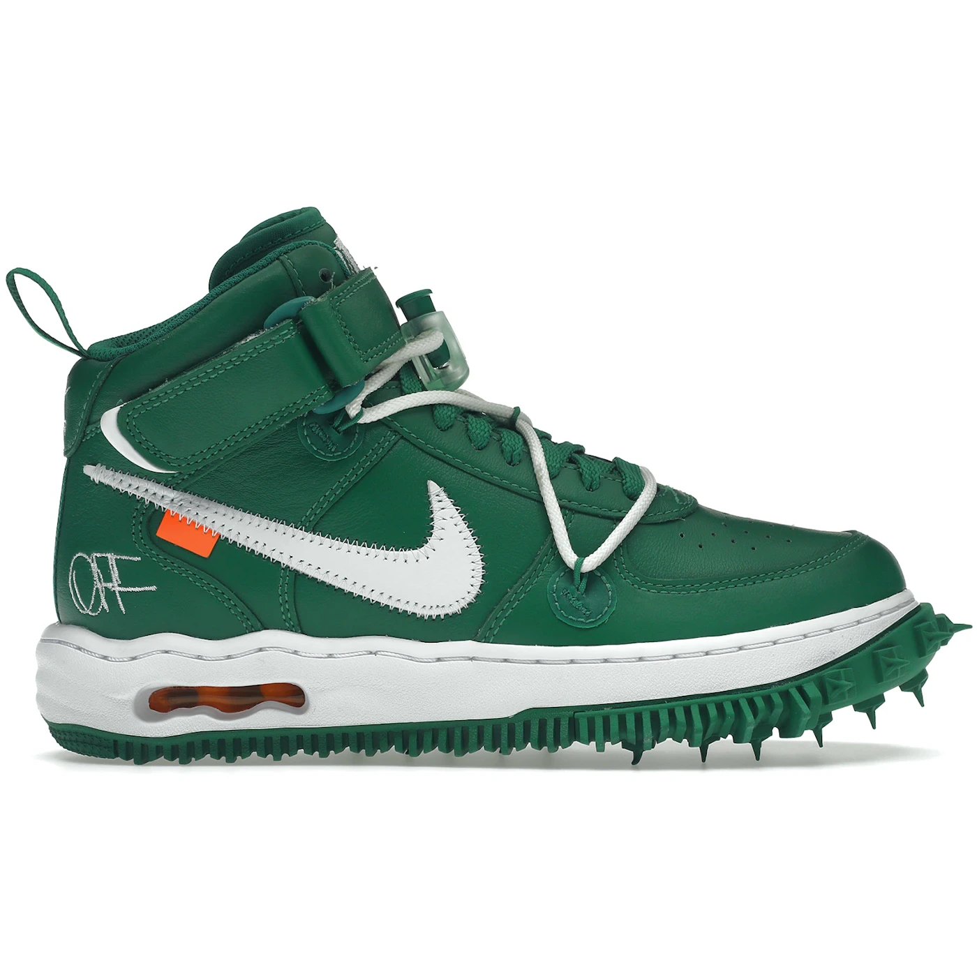 Nike Air Force 1 Mid Off-White Pine Green 2 Nike Air Force 1 Mid Off-White Pine Green