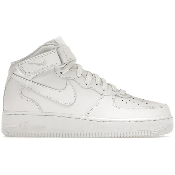 Nike Air Force 1 Mid Triple White (Women&rsquo;s)