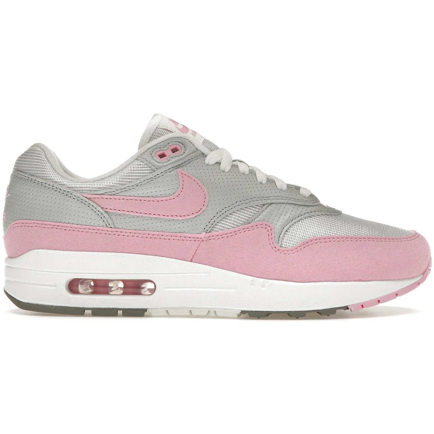 Nike Air Max 1 '87 Metallic Platinum Pink Rise (Women's)