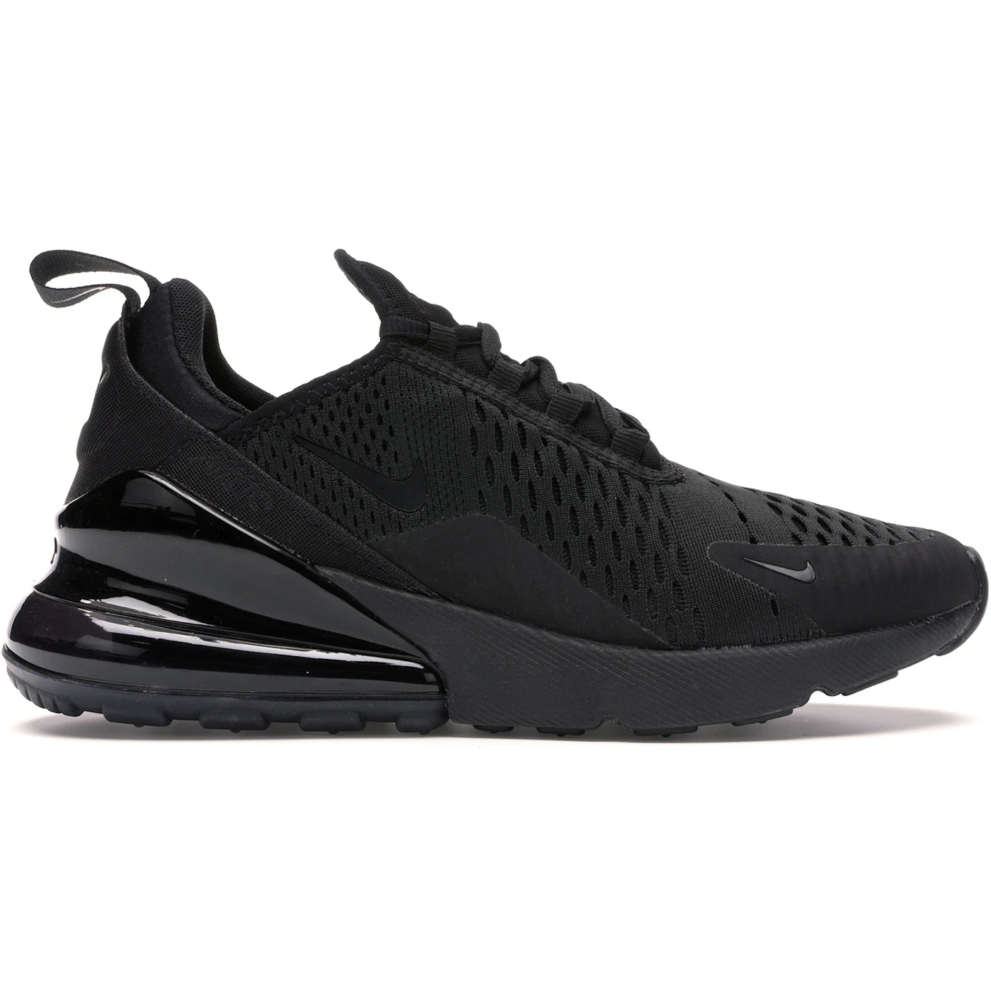 Nike Air Max 270 Triple Black (Women's) 1 Nike Air Max 270 Triple Black (Women's)