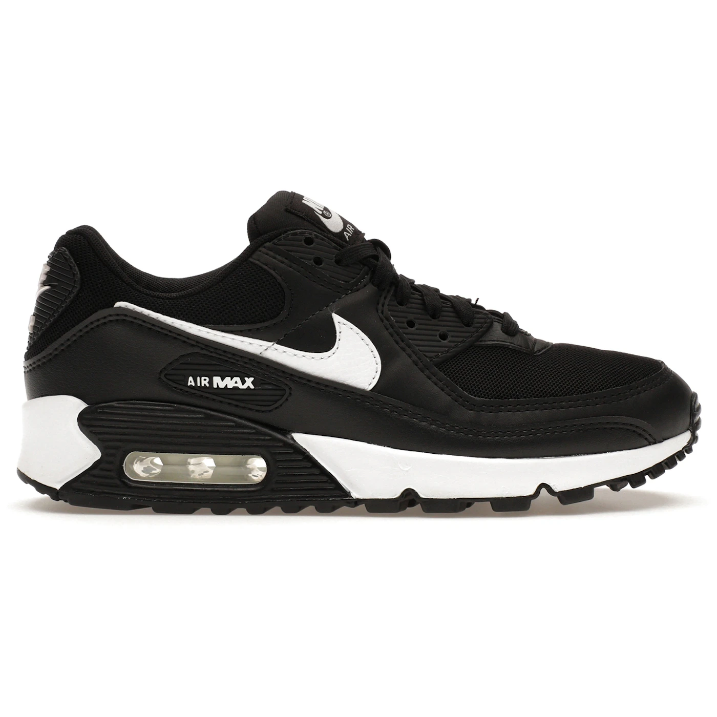 Nike Air Max 90 Black White (Women's) 1 Nike Air Max 90 Black White (Women's)