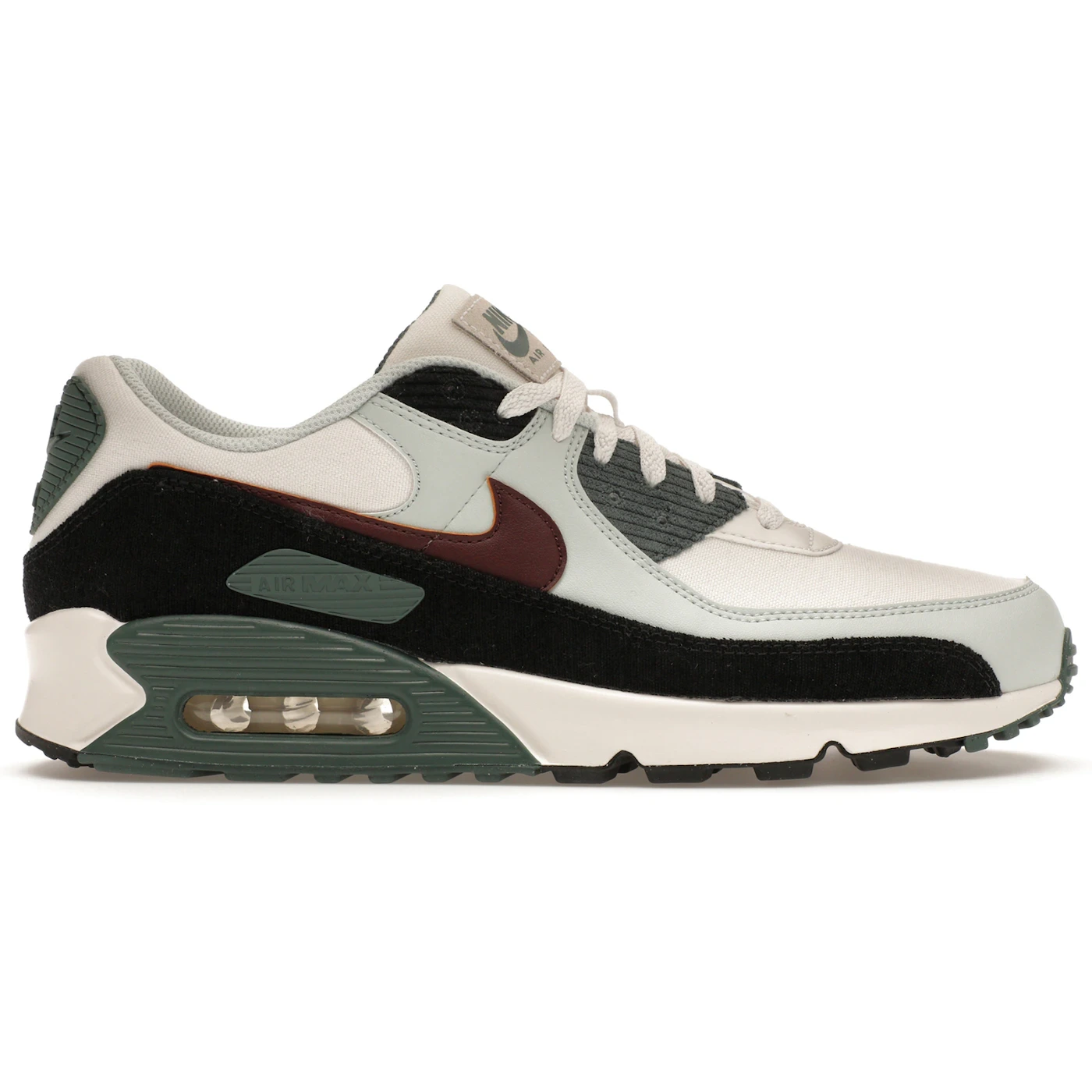 Nike Air Max 90 Burgundy Crush Vintage Green 2 Nike Air Max 90 Burgundy Crush Vintage Green