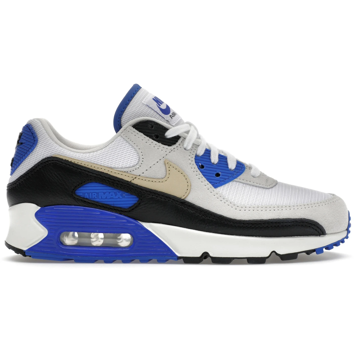 Nike Air Max 90 Khaki Racer Blue 1 2
