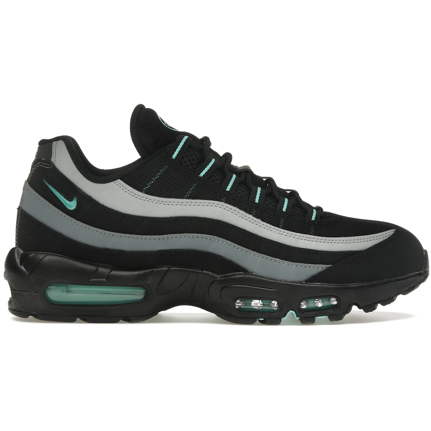 Nike Air Max 95 Black Aurora Green 1 Nike Air Max 95 Black Aurora Green