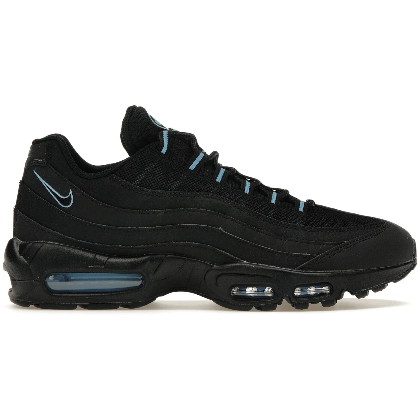 Nike Air Max 95 Black University Blue 1 2