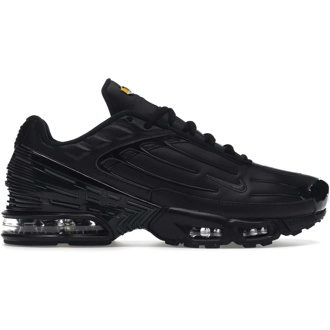 Nike Air Max Plus 3 Leather Black 1 Nike Air Max Plus 3 Leather Black