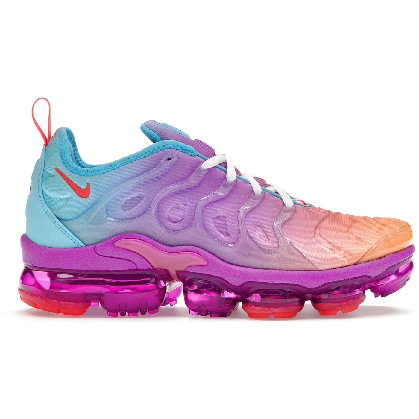 Nike Air VaporMax Plus Fuchsia Dream Bright Crimson Gradient (Women's) 1 Nike Air VaporMax Plus Fuchsia Dream Bright Crimson Gradient (Women's)
