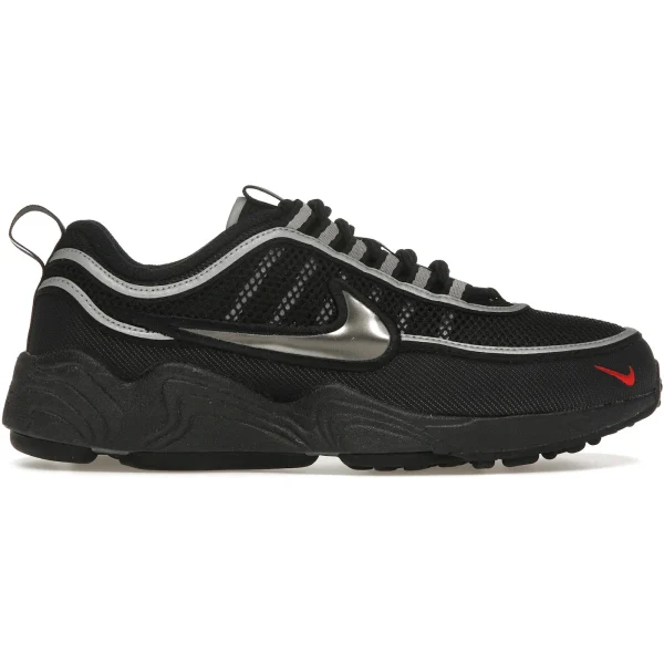 Nike Air Zoom Spiridon Black Metallic Silver
