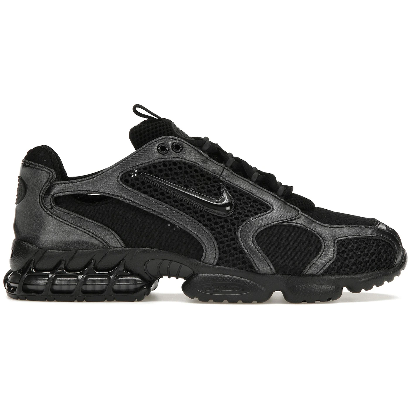 Nike Air Zoom Spiridon Cage 2 Triple Black 3 Nike Air Zoom Spiridon Cage 2 Triple Black