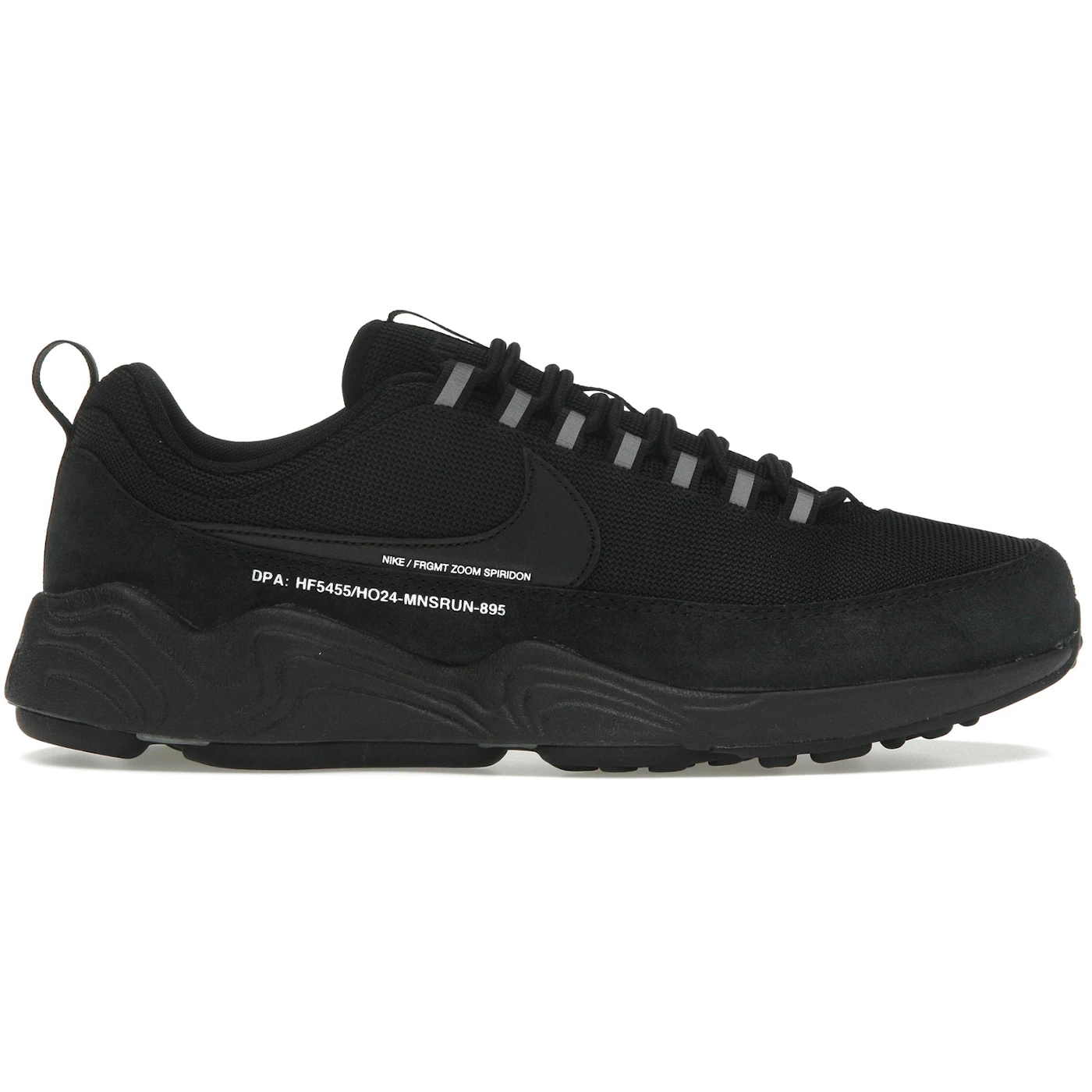 Nike Air Zoom Spiridon Fragment Design Black 1 Nike Air Zoom Spiridon Fragment Design Black