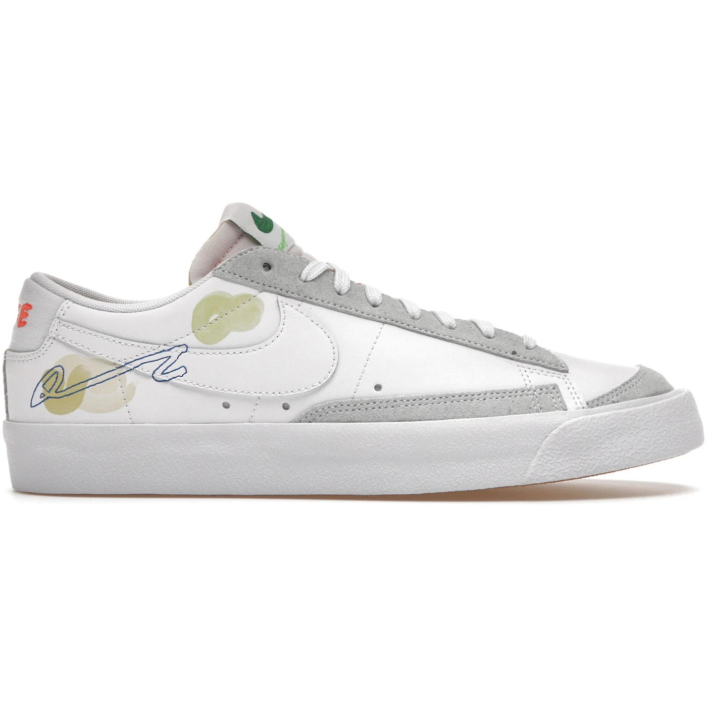 Nike Blazer Low 77 Flyleather Mayumi Yamase White