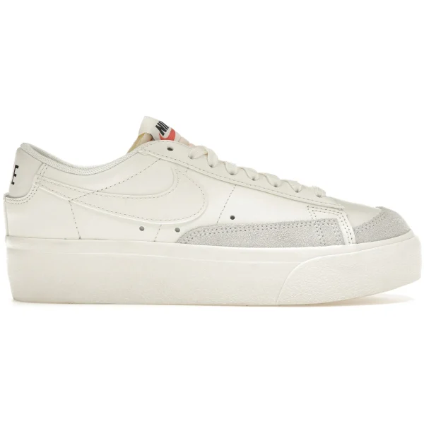 Nike Blazer Low Platform Sail Grey (Women&rsquo;s)