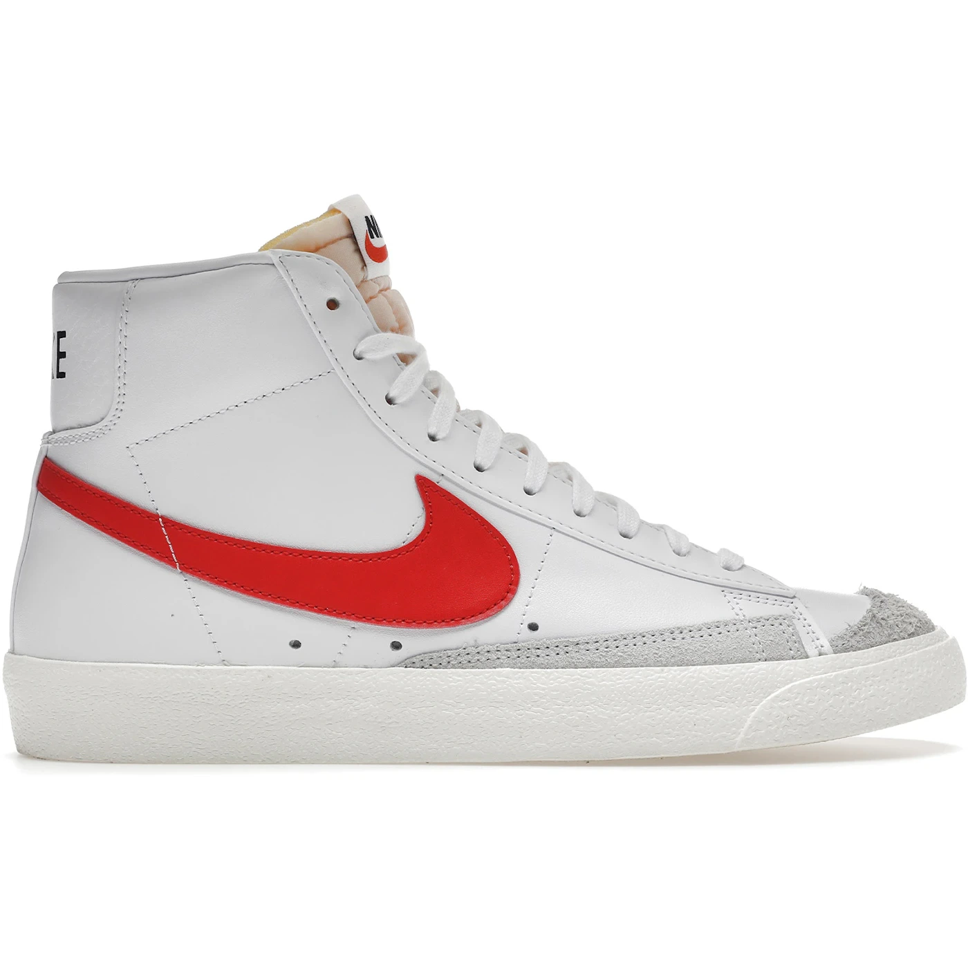 Nike Blazer Mid 77 Vintage Mismatched Swoosh Blue Red 1 Nike Blazer Mid 77 Vintage Mismatched Swoosh Blue Red