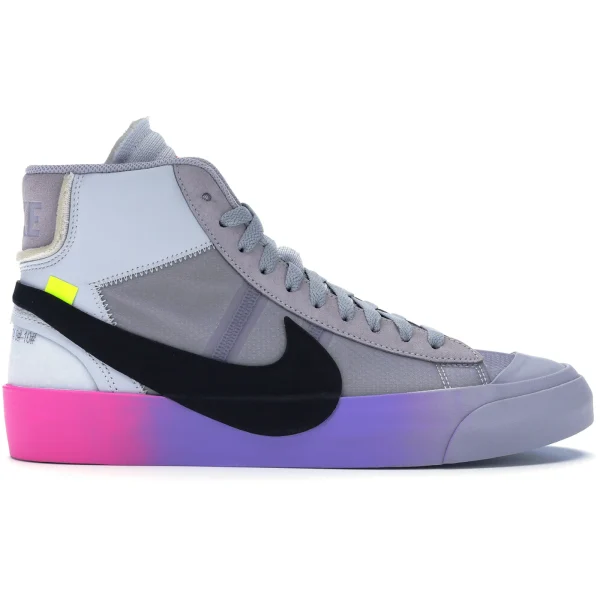 Nike Blazer Mid Off-White Wolf Grey Serena Queen