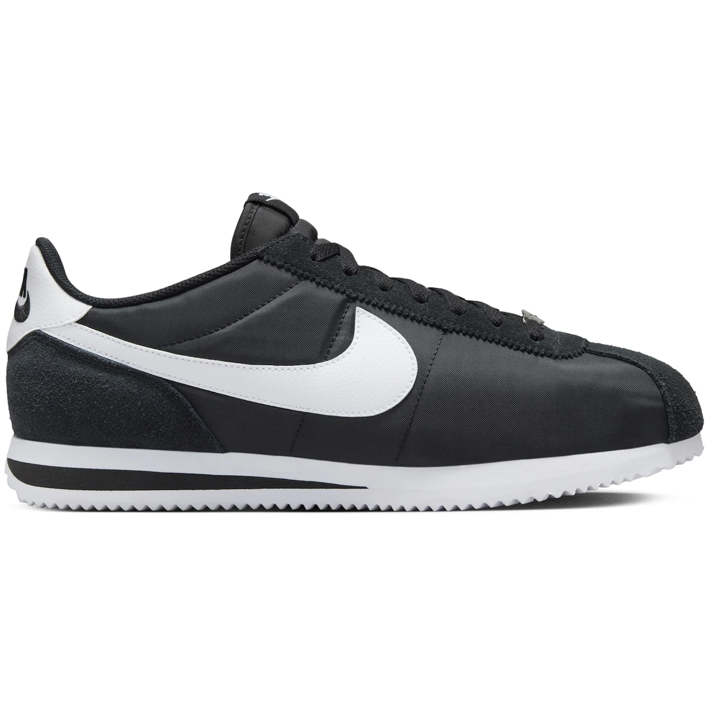 Nike Cortez Textile Black White 2 Nike Cortez Textile Black White