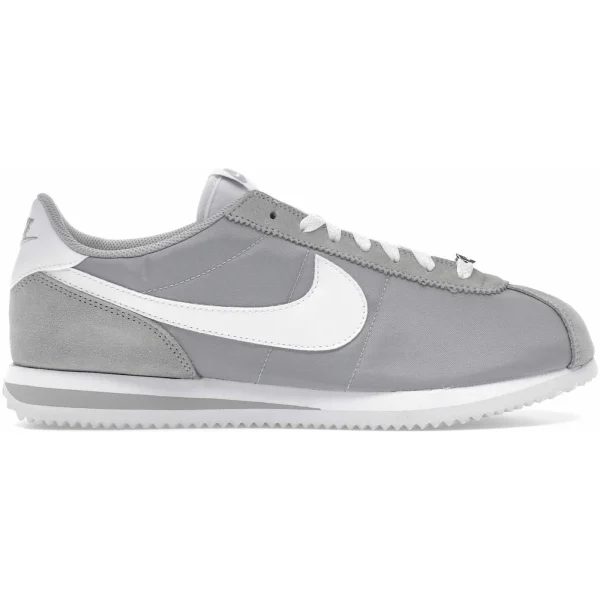 Nike Cortez Textile Flat Silver White