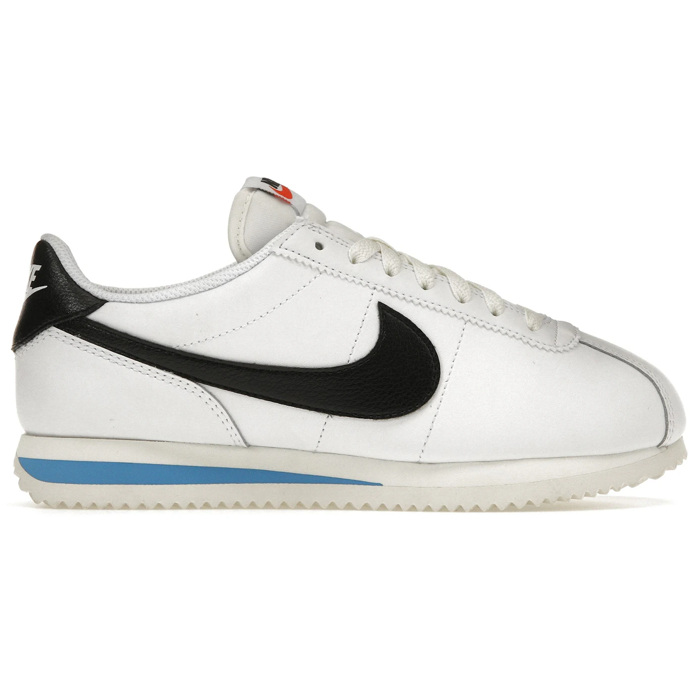 Nike Cortez White Black Light Photo Blue (Women's)