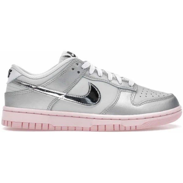 Nike Dunk Low LX Metallic Silver Pink Foam (Women’s)