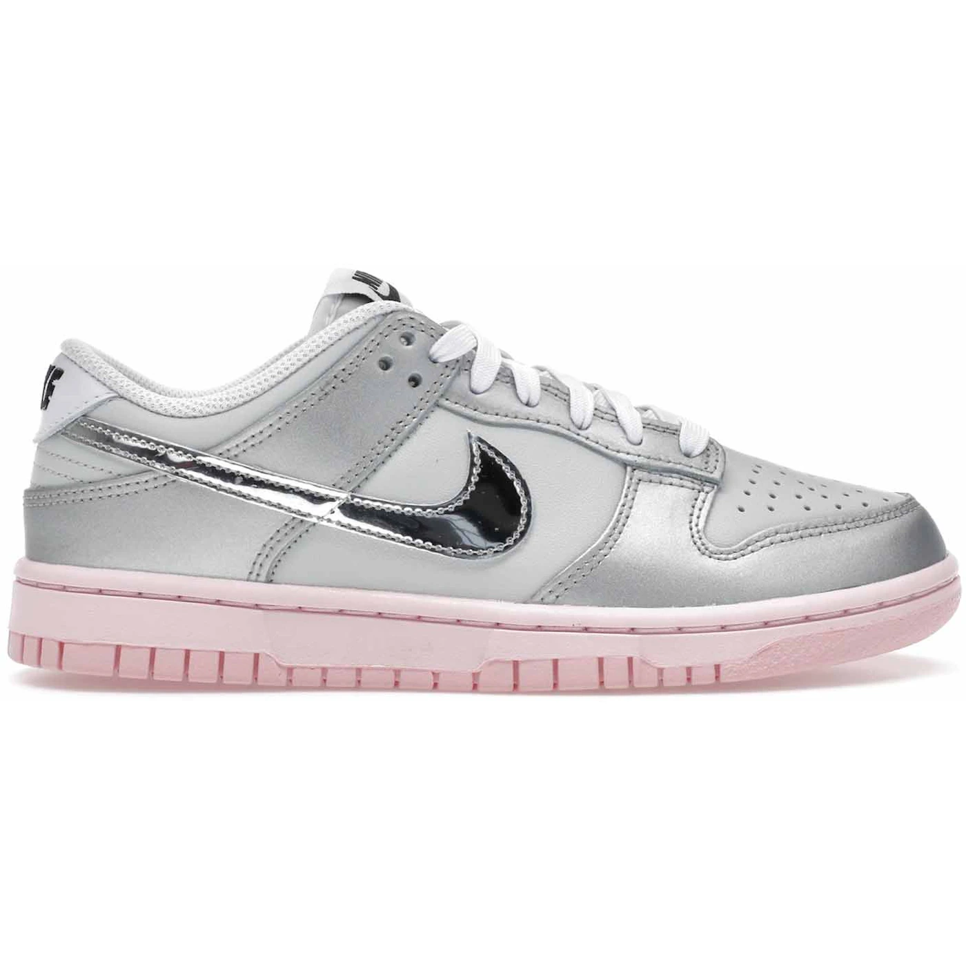 Nike Dunk Low LX Metallic Silver Pink Foam (Women's)