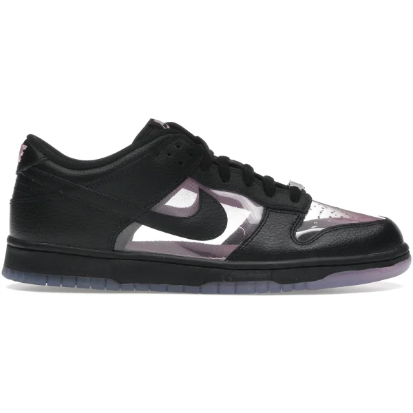 Nike Dunk Low Retro Transparent Black Pink Rise