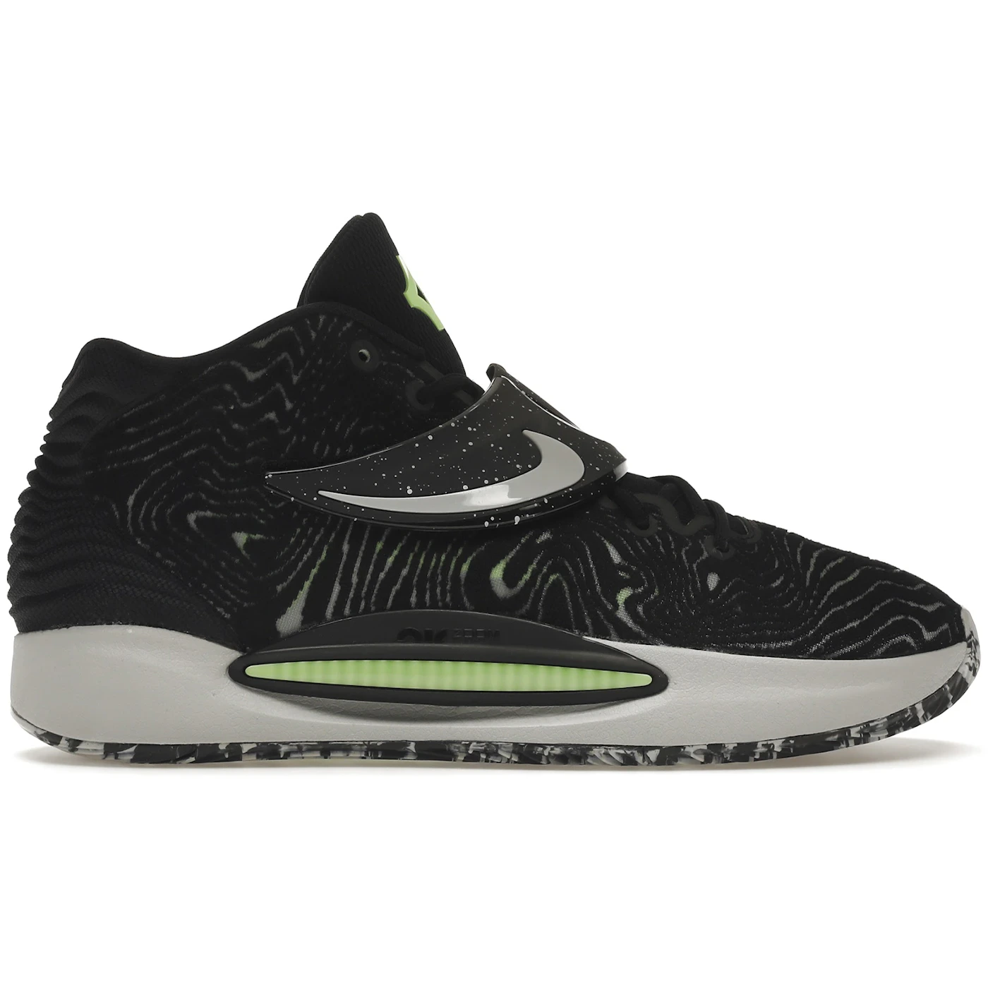 Nike KD 14 Black Lime Glow 1 Nike KD 14 Black Lime Glow