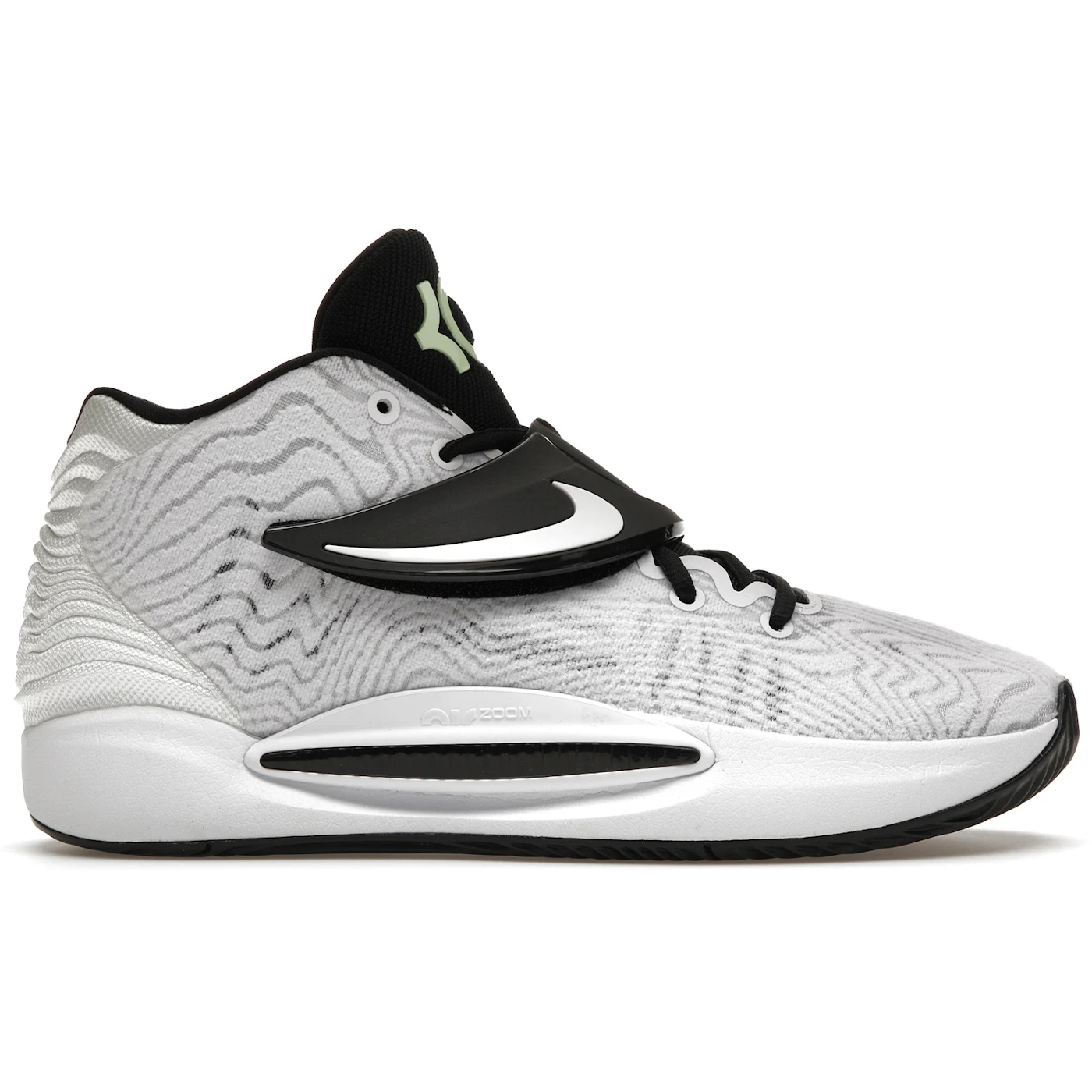 Nike KD 14 TB White Black 1 Nike KD 14 TB White Black