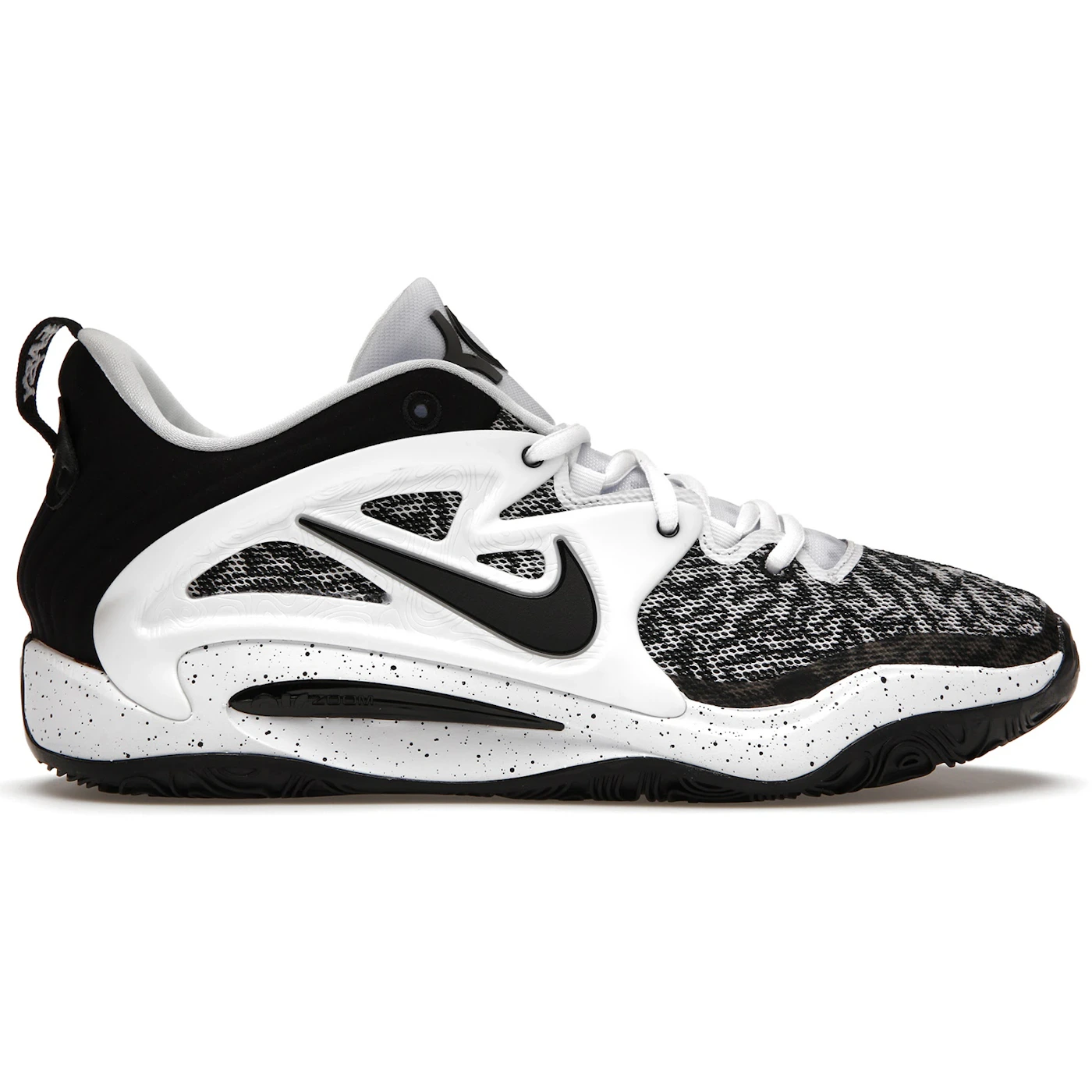 Nike KD 15 TB White Black 1 Nike KD 15 TB White Black