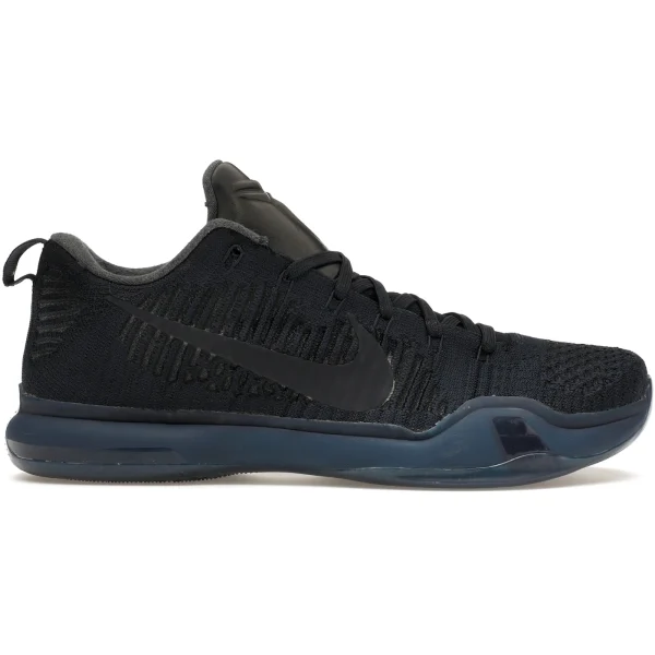 Nike Kobe 10 Elite Low Black Mamba Collection Fade to Black