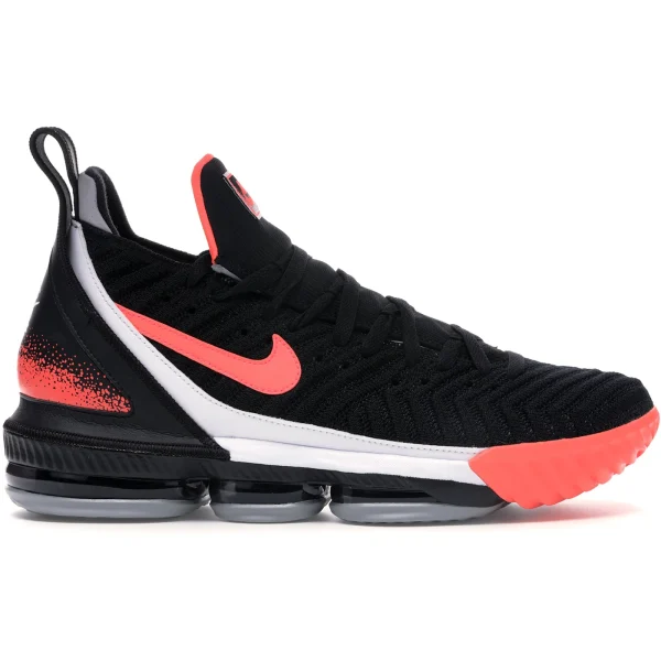 Nike LeBron 16 Black Hot Lava