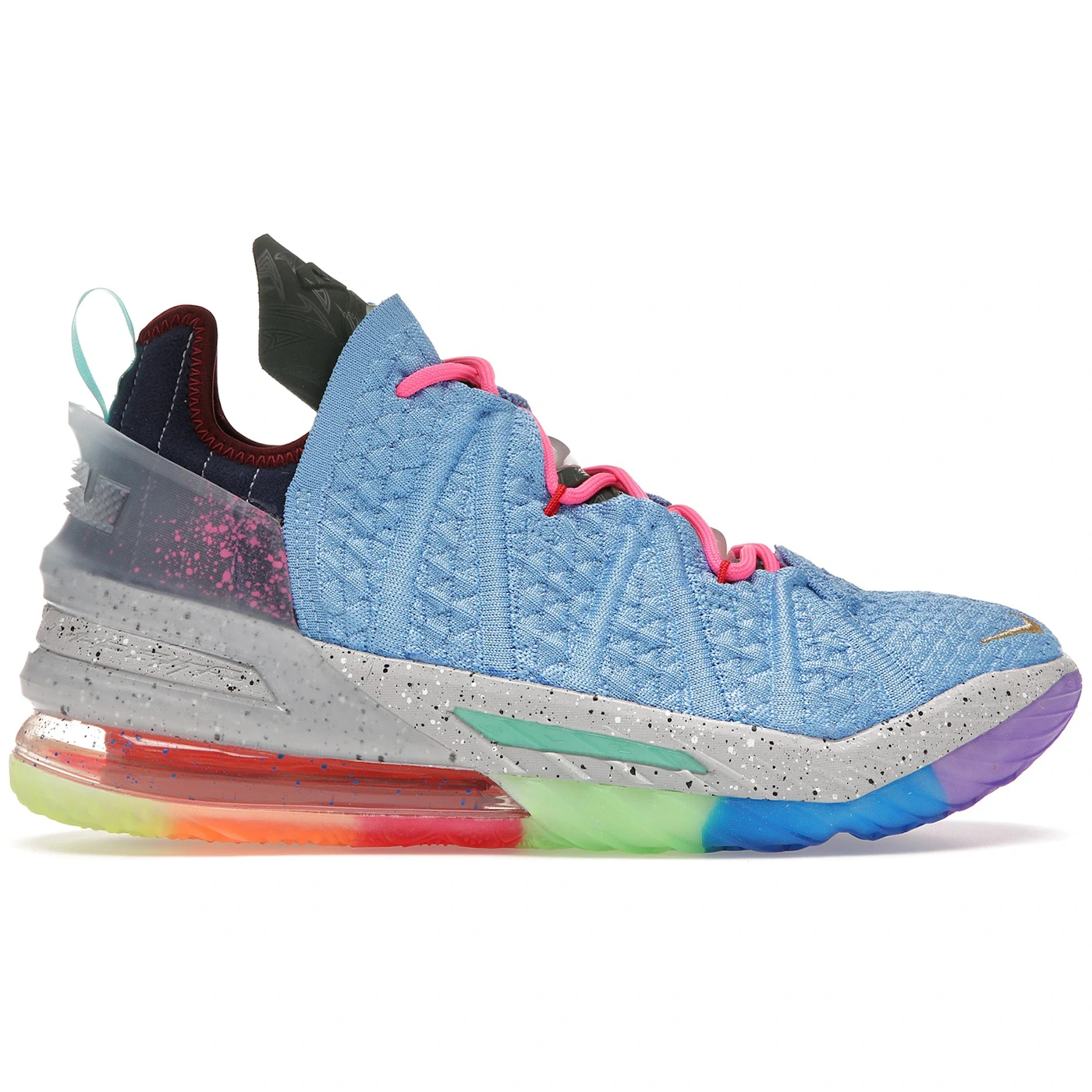 Nike LeBron 18 Best of 1-9 Light Blue 1 Nike LeBron 18 Best of 1-9 Light Blue