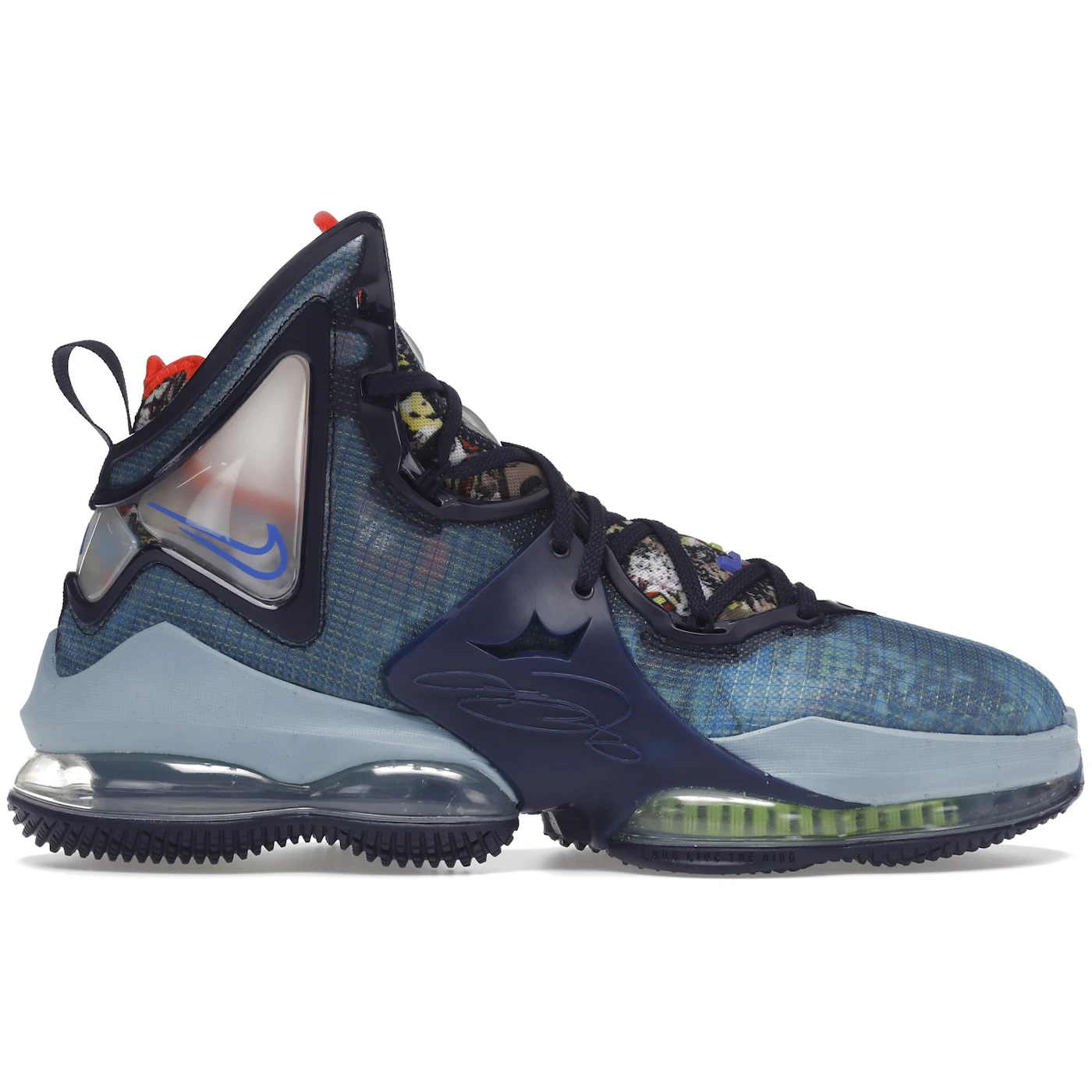 Nike LeBron 19 Fast Food Dutch Blue 2 Nike LeBron 19 Fast Food Dutch Blue
