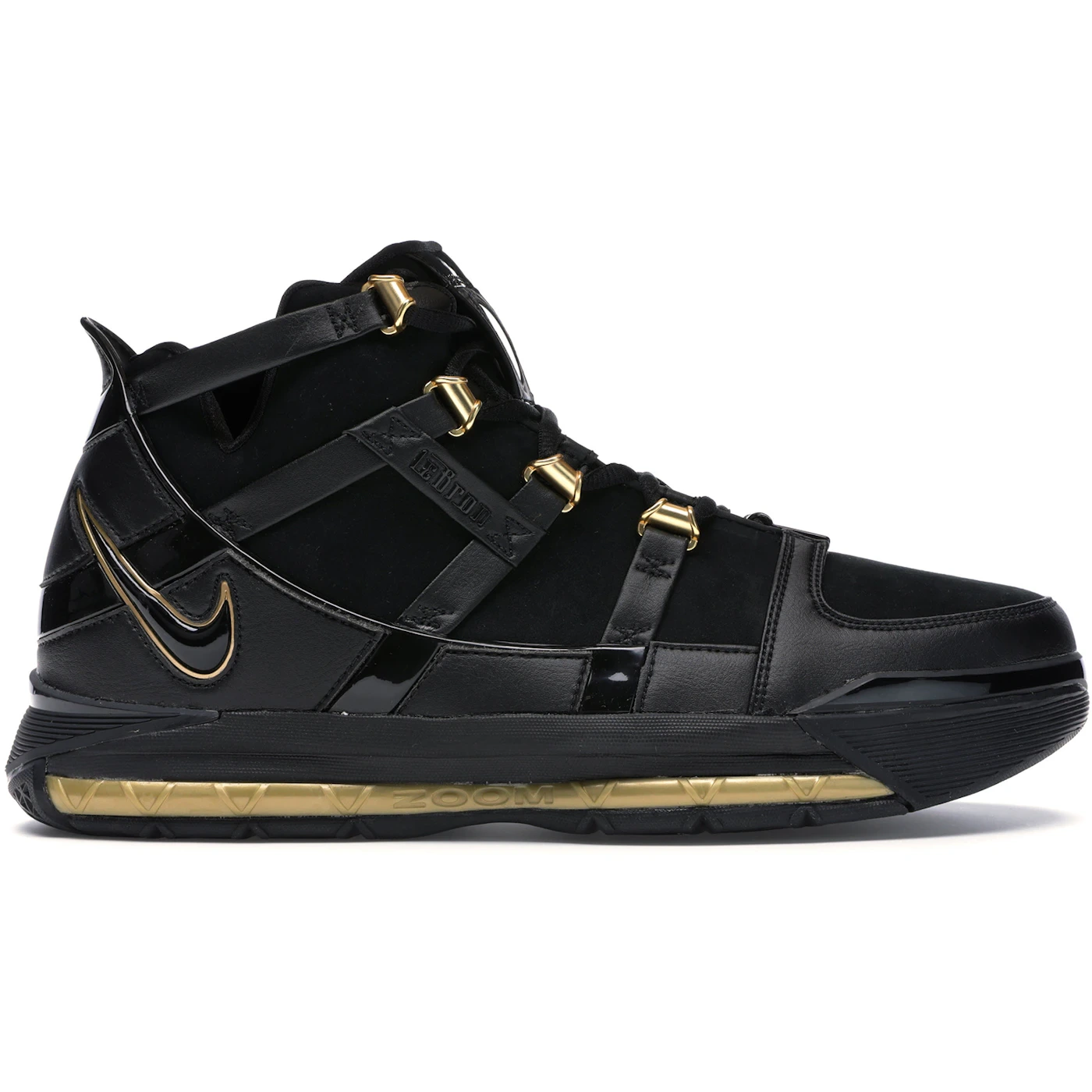 Nike LeBron 3 Black Gold (2018)