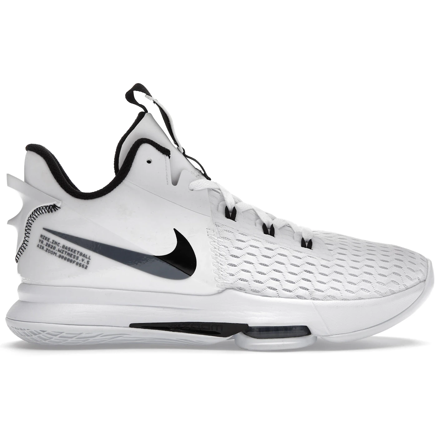 Nike LeBron Witness 5 White Black