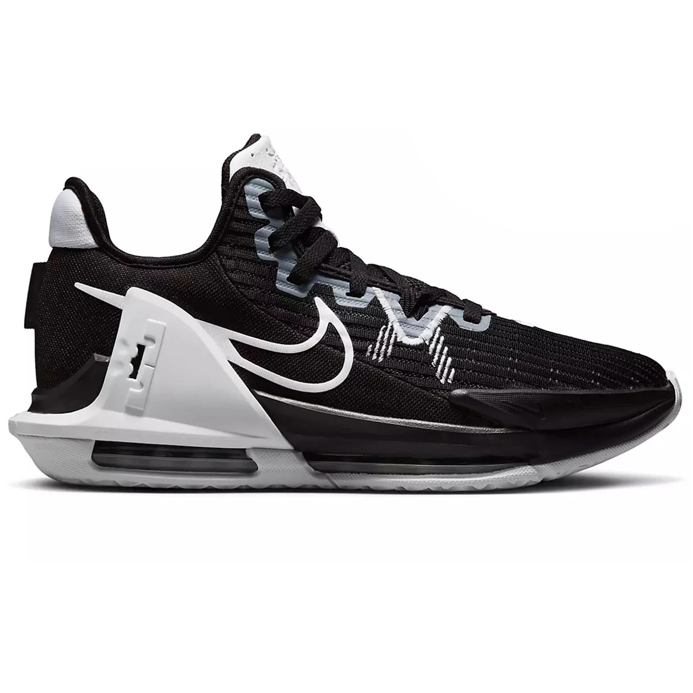 Nike LeBron Witness 6 TB Black White 1 Nike LeBron Witness 6 TB Black White