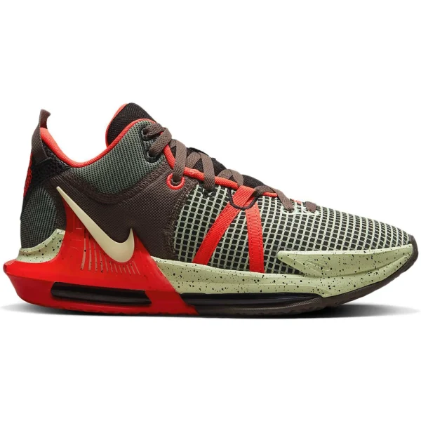 Nike LeBron Witness 8 Bright Crimson Alligator