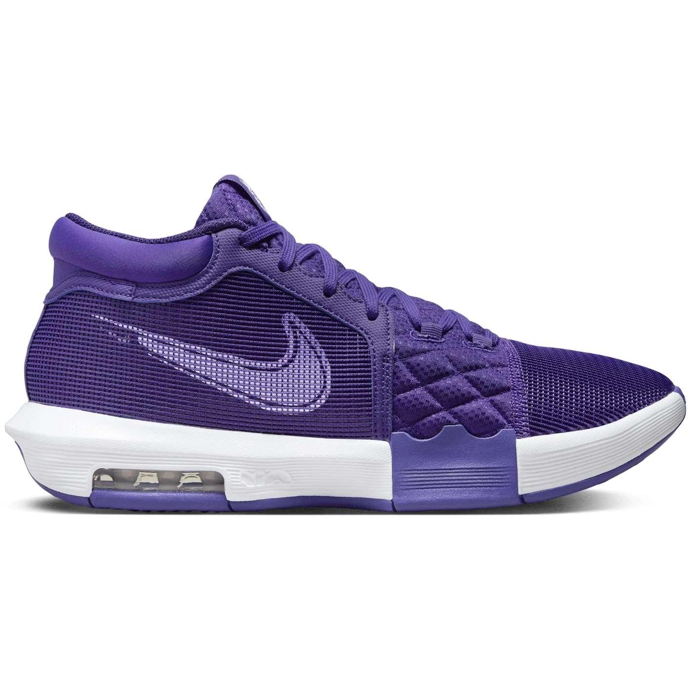 Nike LeBron Witness 8 TB Field Purple White 1 Nike LeBron Witness 8 TB Field Purple White 1 3