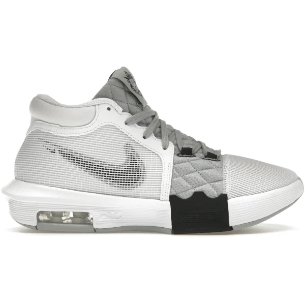 Nike LeBron Witness 8 White Light Smoke Grey